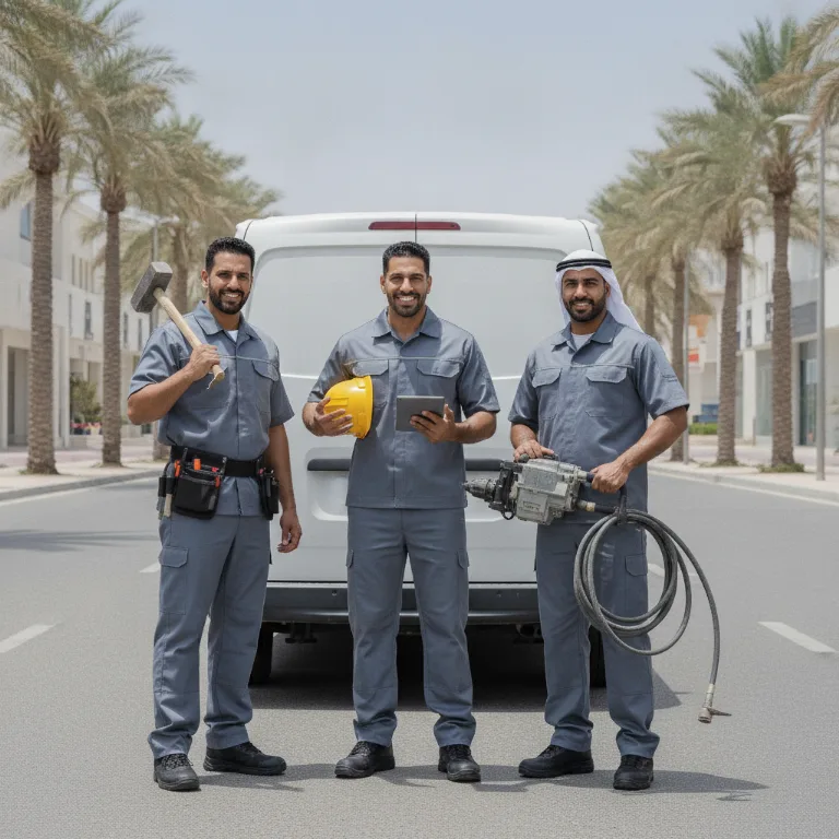 شركة هدم فريق في مصفح